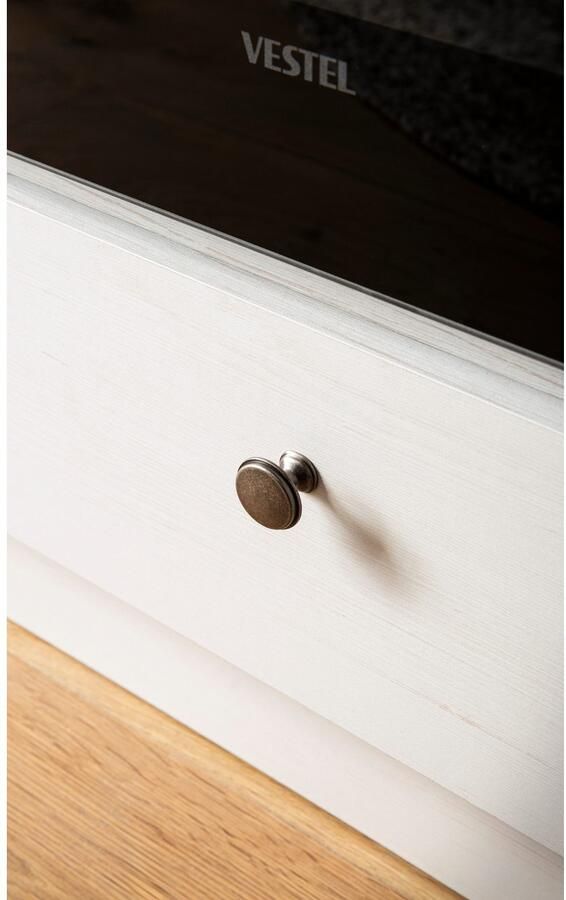 Kochstation Keukenblok KS-Westminster pantrykeuken in landelijke stijl hoogwaardige metalen grepen - Foto 9