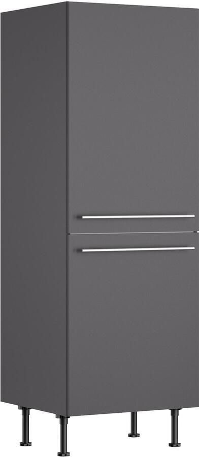 Kochstation Koelkastombouw KS-Bern2 Breedte 60 cm hoogte 176 6 cm 2 deuren (hoogte 89 2 70 cm) 1 legplank - Foto 3