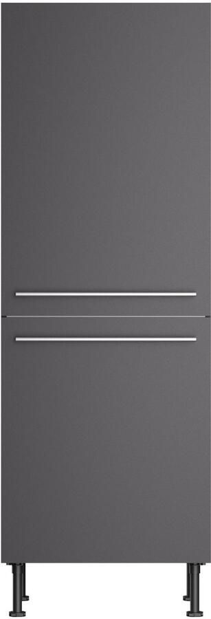 Kochstation Koelkastombouw KS-Bern2 Breedte 60 cm hoogte 176 6 cm 2 deuren (hoogte 89 2 70 cm) 1 legplank - Foto 2