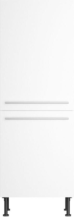 Kochstation Koelkastombouw KS-Bern2 Breedte 60 cm hoogte 176 6 cm 2 deuren (hoogte 89 2 70 cm) 1 legplank - Foto 2