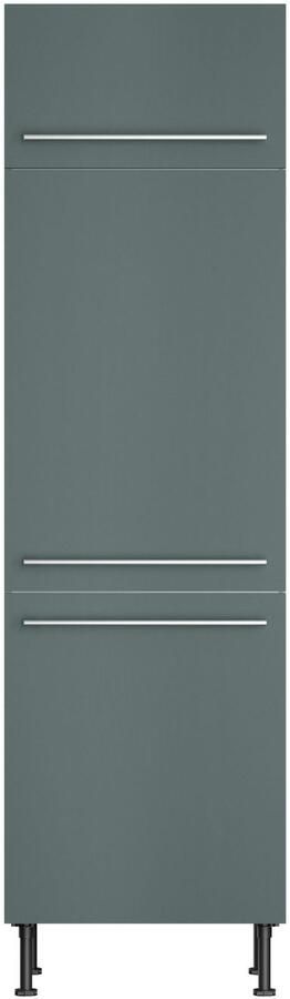 Kochstation Koelkastombouw KS-Bern2 Breedte 60 cm hoogte 211 8 cm 1 klep 2 deuren 1 legplank - Foto 2