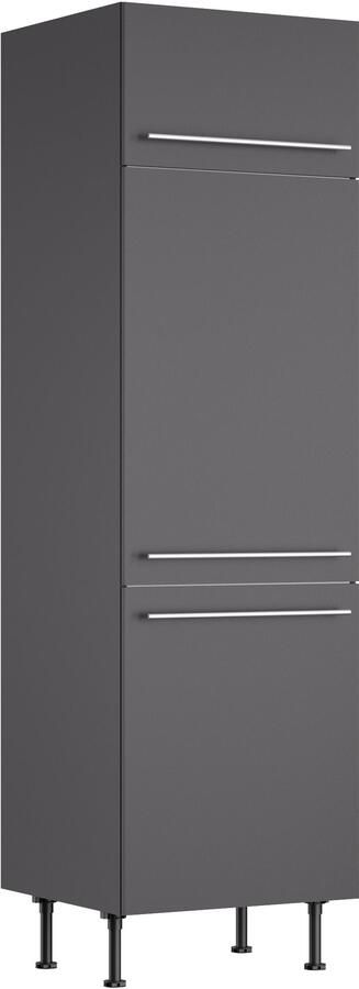 Kochstation Koelkastombouw KS-Bern2 Breedte 60 cm hoogte 211 8 cm 1 klep 2 deuren 1 legplank - Foto 3