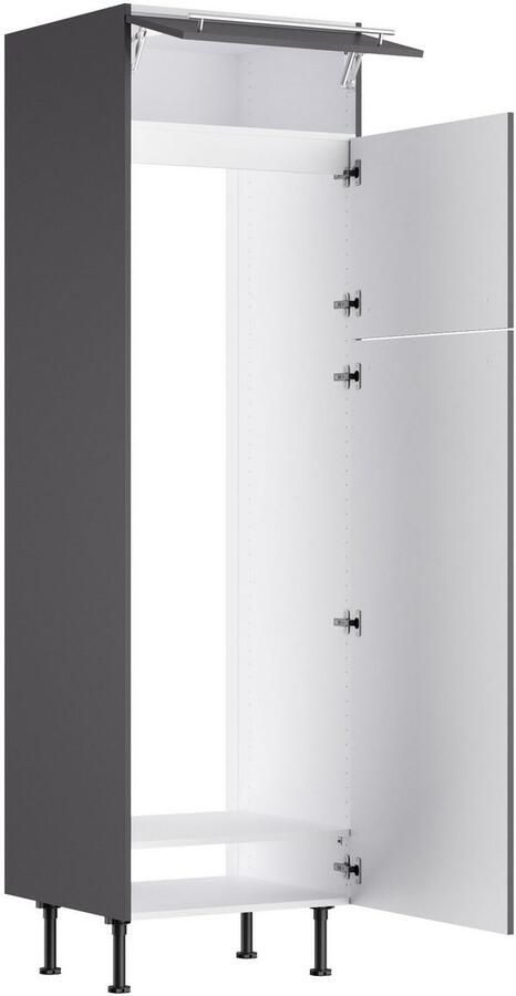 Kochstation Koelkastombouw KS-Bern2 Breedte 60 cm hoogte 211 8 cm 1 klep 2 deuren