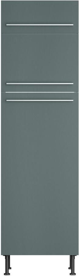 Kochstation Koelkastombouw KS-Bern2 Breedte 60 cm hoogte 211 8 cm 1 klep 2 deuren - Foto 2