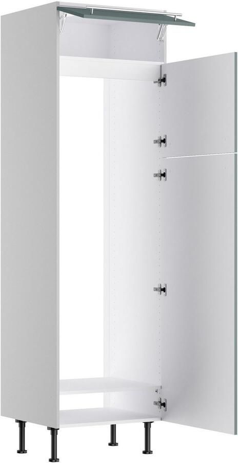 Kochstation Koelkastombouw KS-Bern2 Breedte 60 cm hoogte 211 8 cm 1 klep 2 deuren