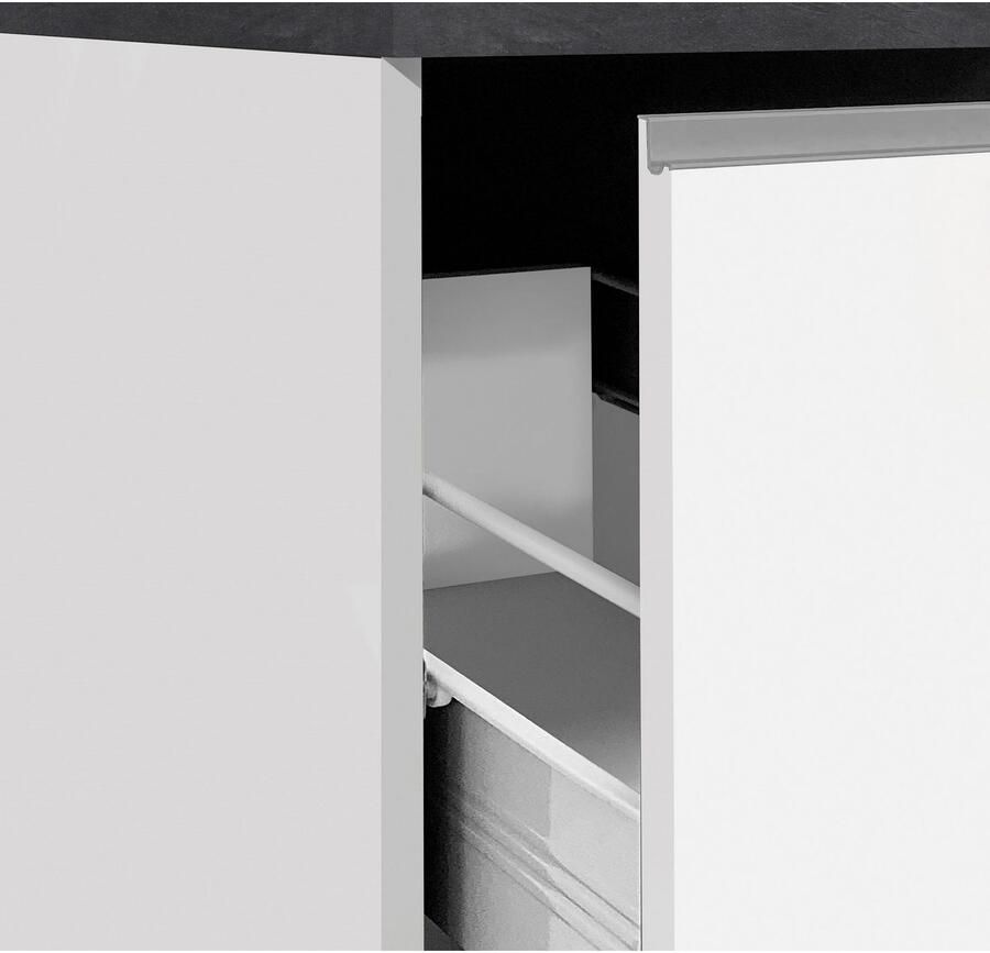 Kochstation Apothekerskast KS-Sole apothekerskast Breedte hoogte 30 85 cm aanbouw en onderbouw mogelijk - Foto 2