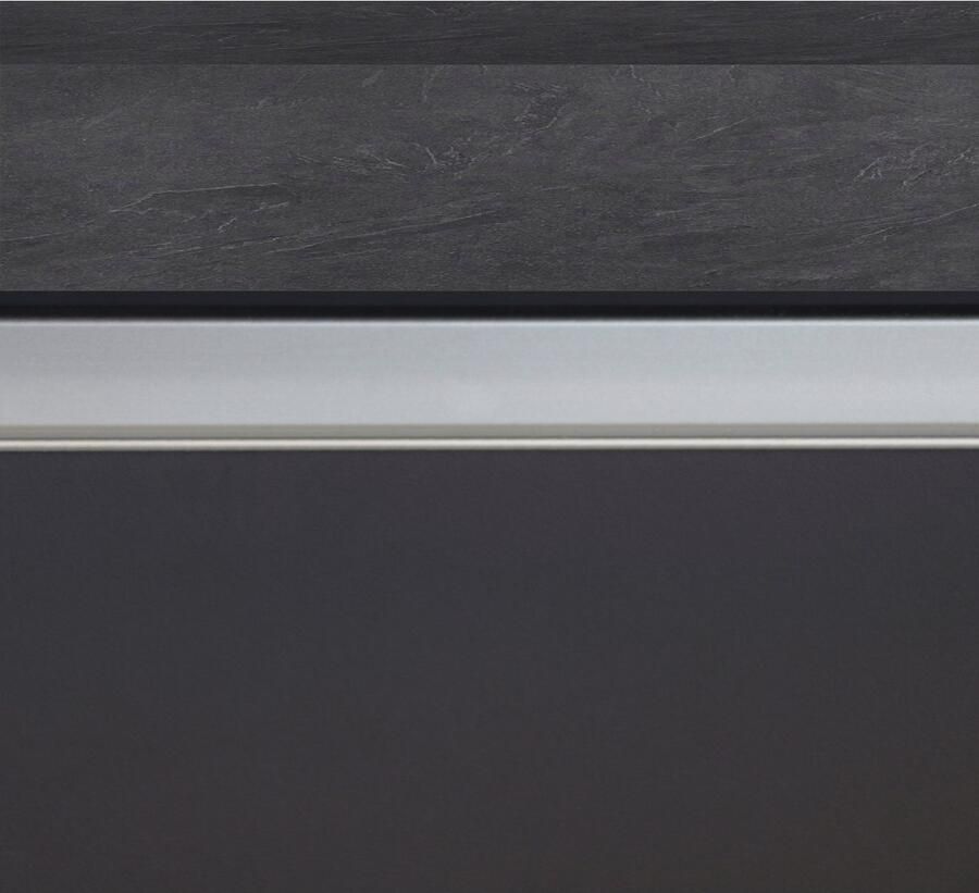 Kochstation Kookeiland Sole kookeiland keukenwerkblok eilandkeuken werk-eiland Breedte 200 cm met 4 deuren 4 vakken werkblad aluminium handgreep - Foto 2