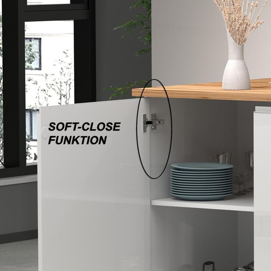 Kochstation Kookeiland Sole kookeiland keukenwerkblok eilandkeuken werk-eiland