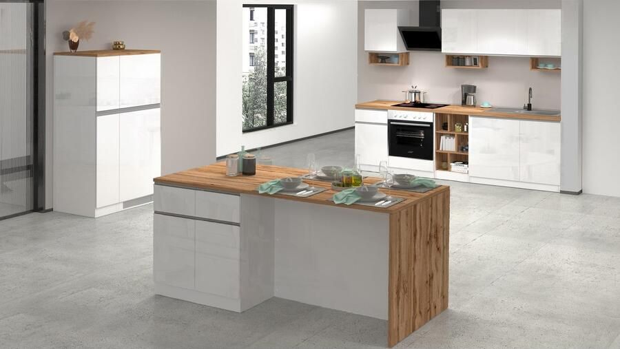 Kochstation Kookeiland Sole kookeiland keukenwerkblok eilandkeuken werk-eiland - Foto 6