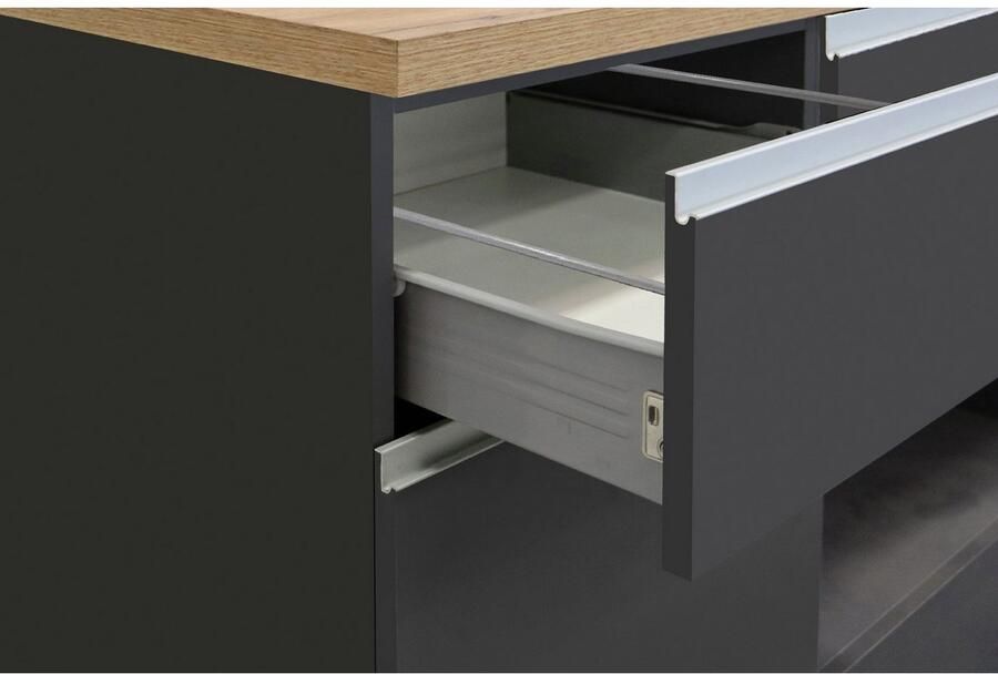 Kochstation Kookeiland Sole kookeiland keukenwerkblok eilandkeuken werk-eiland - Foto 3