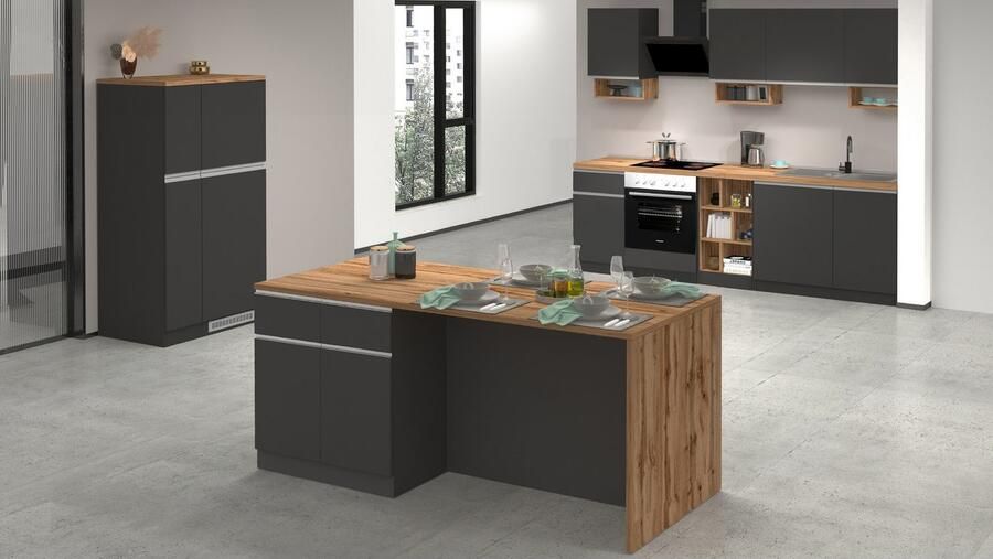 Kochstation Kookeiland Sole kookeiland keukenwerkblok eilandkeuken werk-eiland - Foto 6