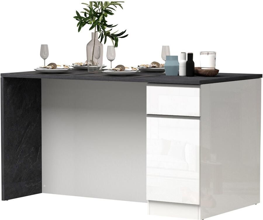 Kochstation Kookeiland Sole kookeiland keukenwerkblok eilandkeuken werk-eiland - Foto 2