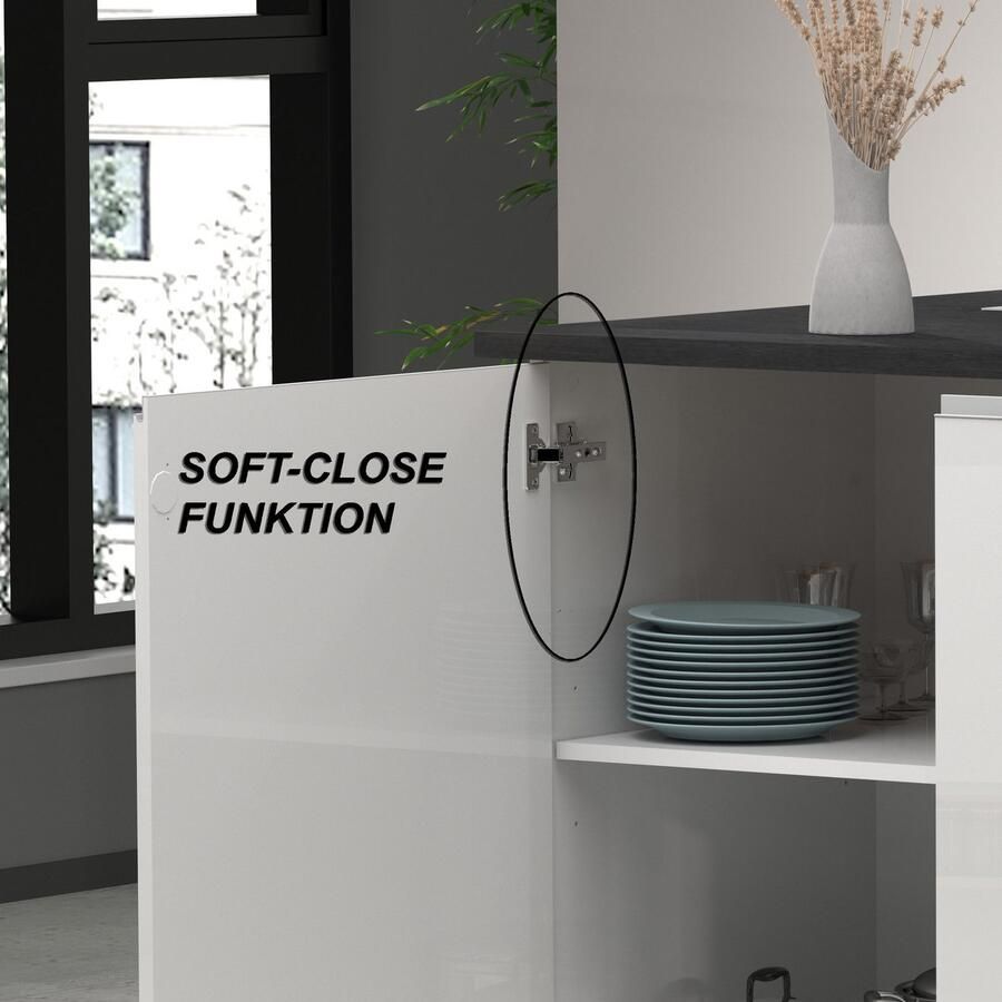 Kochstation Kookeiland Sole kookeiland keukenwerkblok eilandkeuken werk-eiland