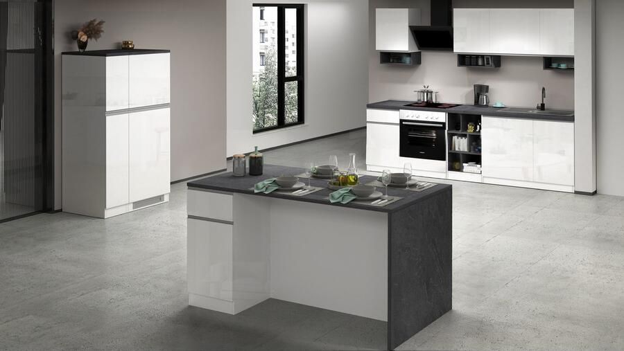 Kochstation Kookeiland Sole kookeiland keukenwerkblok eilandkeuken werk-eiland - Foto 6