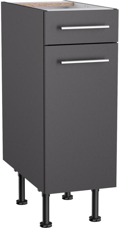 Kochstation Onderkast KS-Bern2 Breedte 30 cm 1 deur 1 lade 1 legplank - Foto 3
