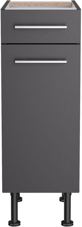 Kochstation Onderkast KS-Bern2 Breedte 30 cm 1 deur 1 lade 1 legplank - Foto 2