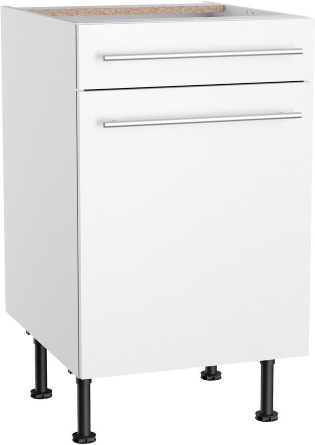 Kochstation Onderkast KS-Bern2 Breedte 50 cm 1 deur 1 lade 1 legplank - Foto 3