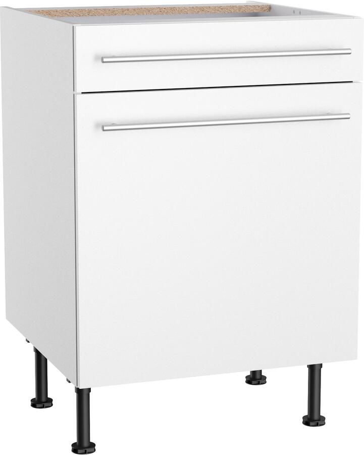 Kochstation Onderkast KS-Bern2 Breedte 60 cm 1 deur 1 lade 1 legplank - Foto 3