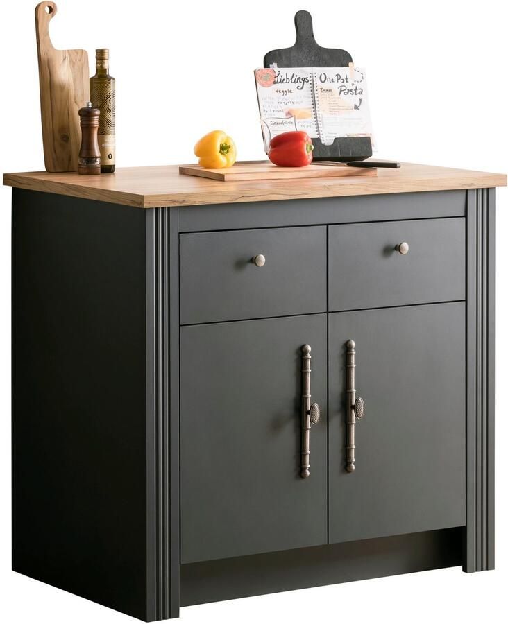 Kochstation Onderkast KS-Westminster in romantische landelijke stijl breedte 100 cm exclusief by otto - Foto 3