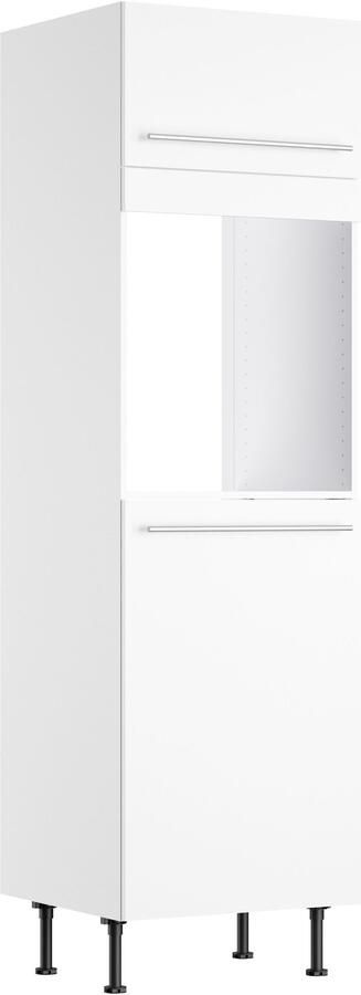 Kochstation Oven- koelkastombouw KS-Bern2 B 60 cm H 211 8 cm 1 klep 1 deur (H 89 2 cm) 1 vaste afdekking - Foto 3