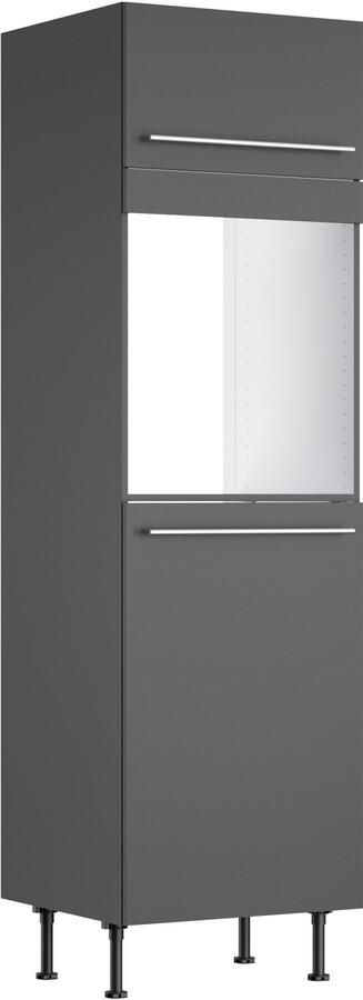 Kochstation Oven- koelkastombouw KS-Bern2 B 60 cm H 211 8 cm 1 klep 1 deur (H 89 2 cm) 1 vaste afdekking - Foto 3