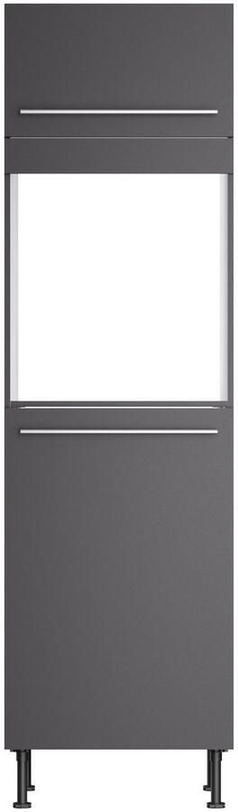 Kochstation Oven- koelkastombouw KS-Bern2 B 60 cm H 211 8 cm 1 klep 1 deur (H 89 2 cm) 1 vaste afdekking - Foto 2