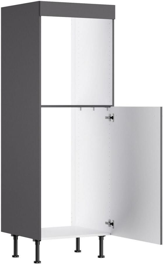 Kochstation Oven- koelkastombouw KS-Bern2 Breedte 60 cm hoogte 176 6 cm 1 deur voor geïntegreerde koelkast