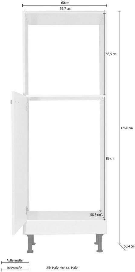 Kochstation Oven- koelkastombouw KS-Cara - Foto 2