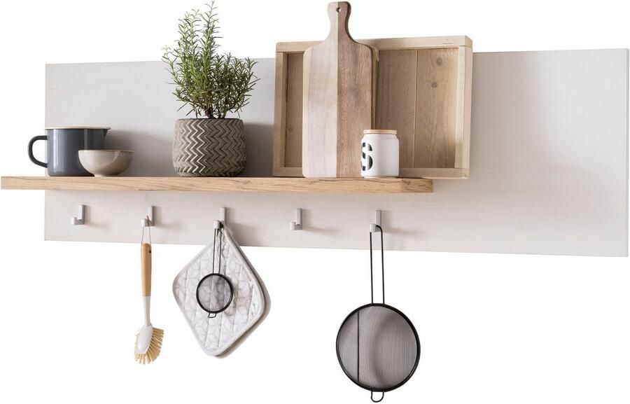 Kochstation Wandplank KS-Westminster Breedte 130 cm met 5 haken exclusief by Otto - Foto 6