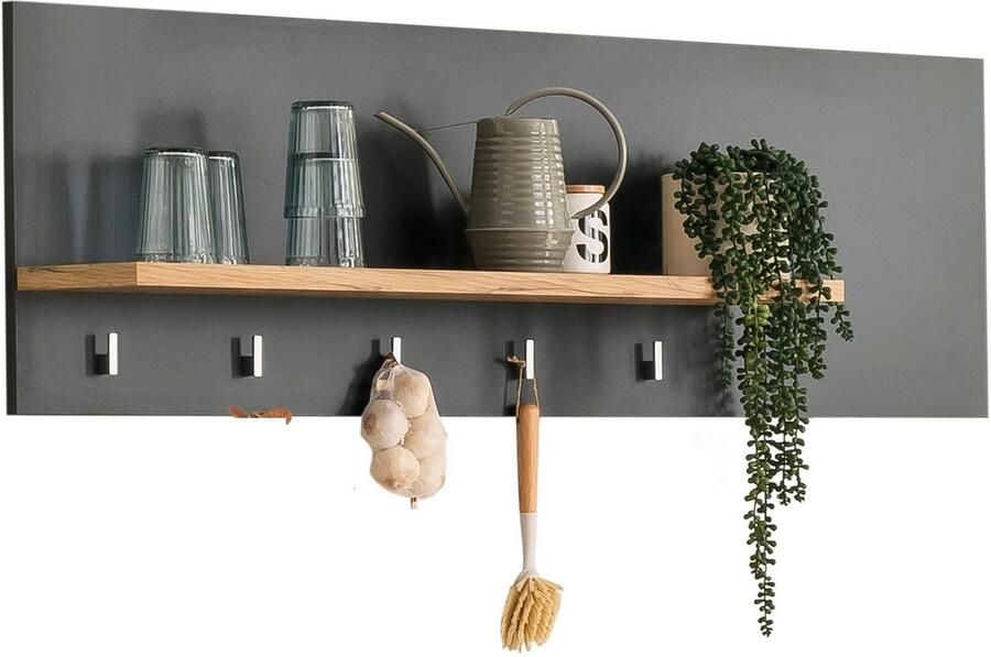 Kochstation Wandplank KS-Westminster Breedte 130 cm met 5 haken exclusief by Otto - Foto 4