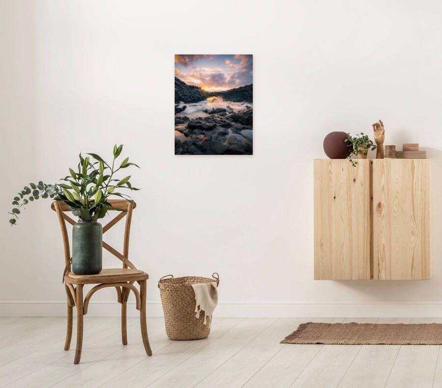 Komar Artprint op linnen Keilrahmenbild Golden Eye Größe 30 x 40 cm 30x40 cm (breedte x hoogte) artprint op spieraam (1 stuk) - Foto 4