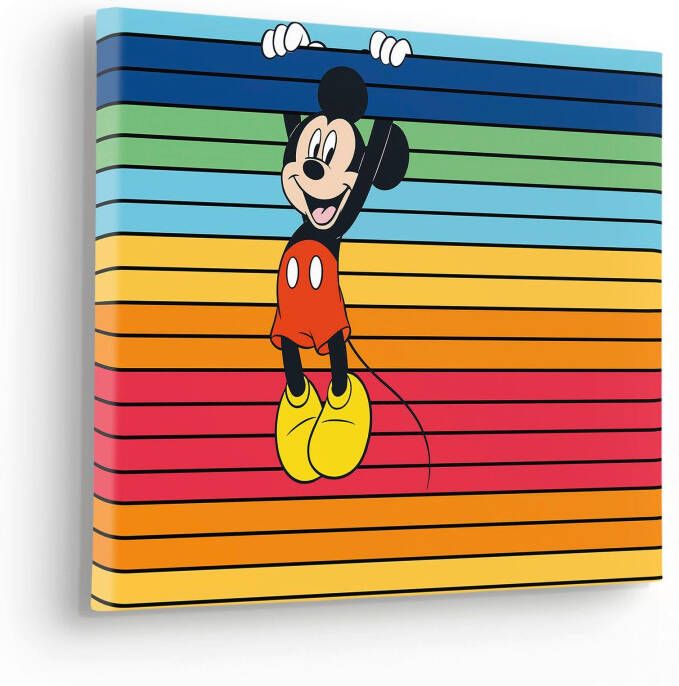Komar Artprint op linnen Mickey Band of Color 30x40 cm (breedte x hoogte) artprint op spieraam (1 stuk) - Foto 4