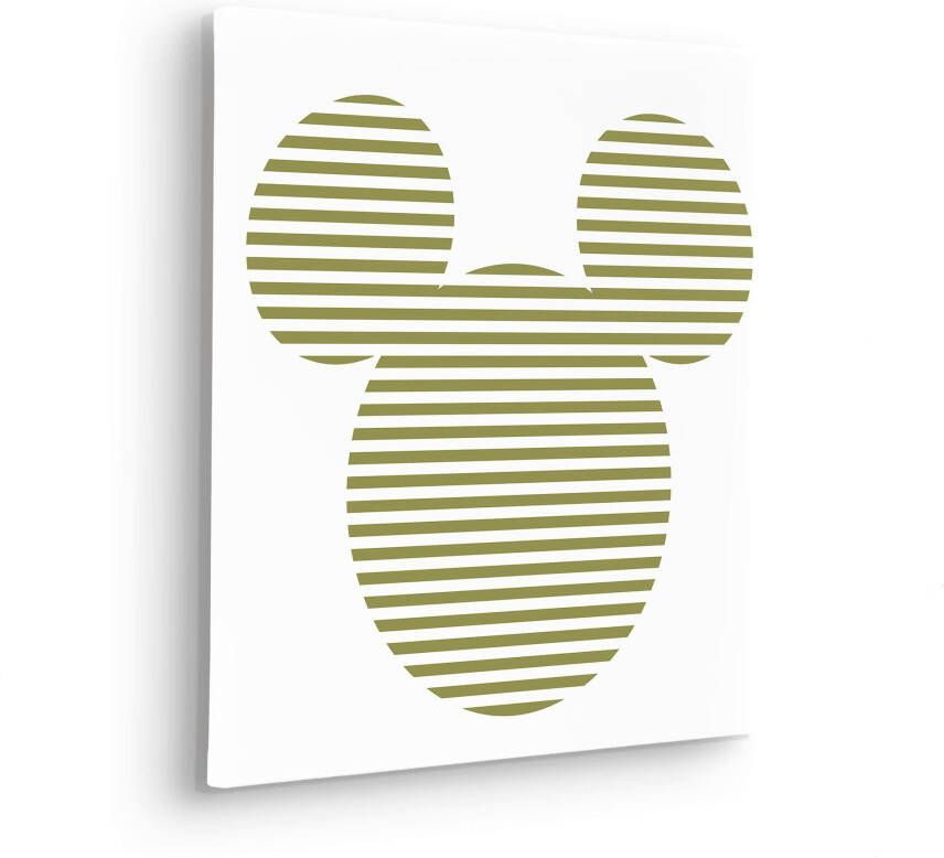 Komar Artprint op linnen Mickey Horizontal Stripes 40x40 cm (breedte x hoogte) artprint op spieraam (1 stuk) - Foto 4