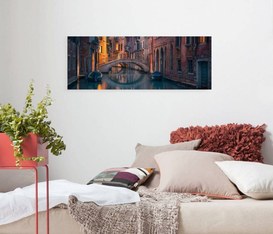 Komar Artprint op linnen Night Cruise 90x30 cm (breedte x hoogte) artprint op spieraam (1 stuk)