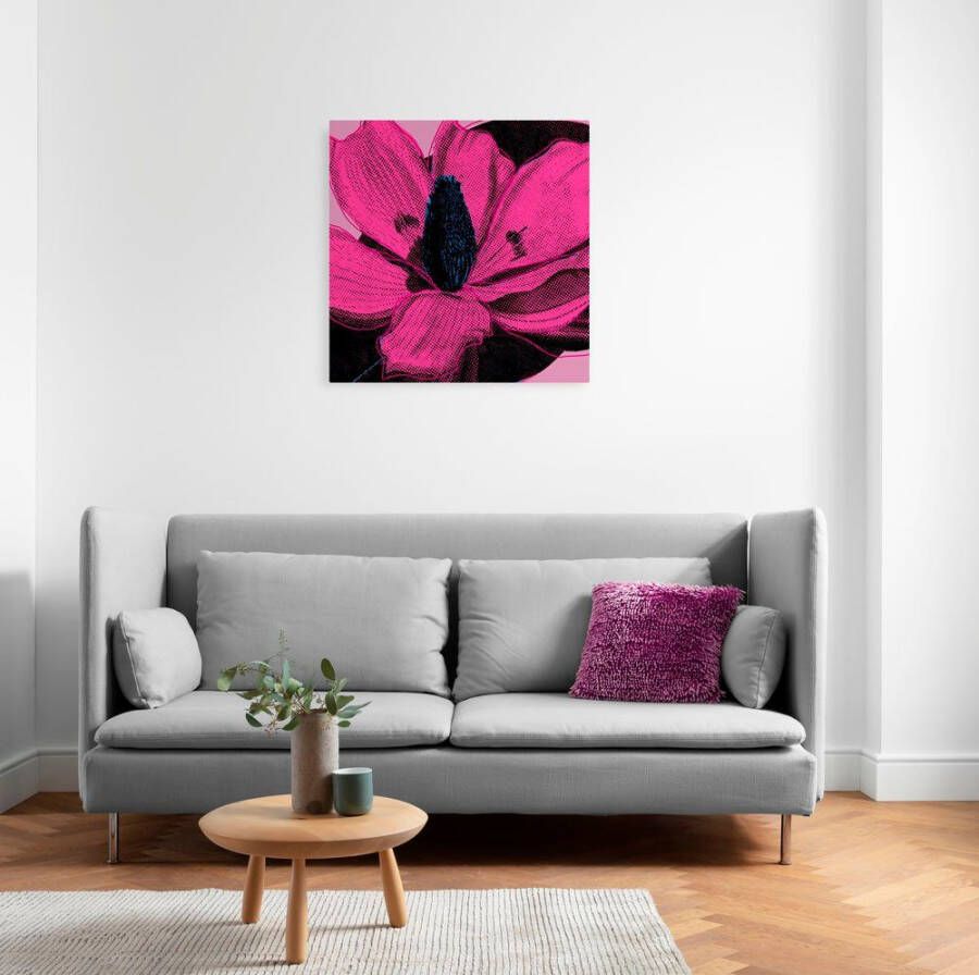 Komar Artprint op linnen Pink Fusion 60x60 cm (breedte x hoogte) artprint op spieraam (1 stuk)