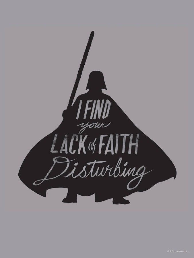 Komar Artprint Star Wars Silhouette Quotes Vader Kinderkamer slaapkamer woonkamer - Foto 4