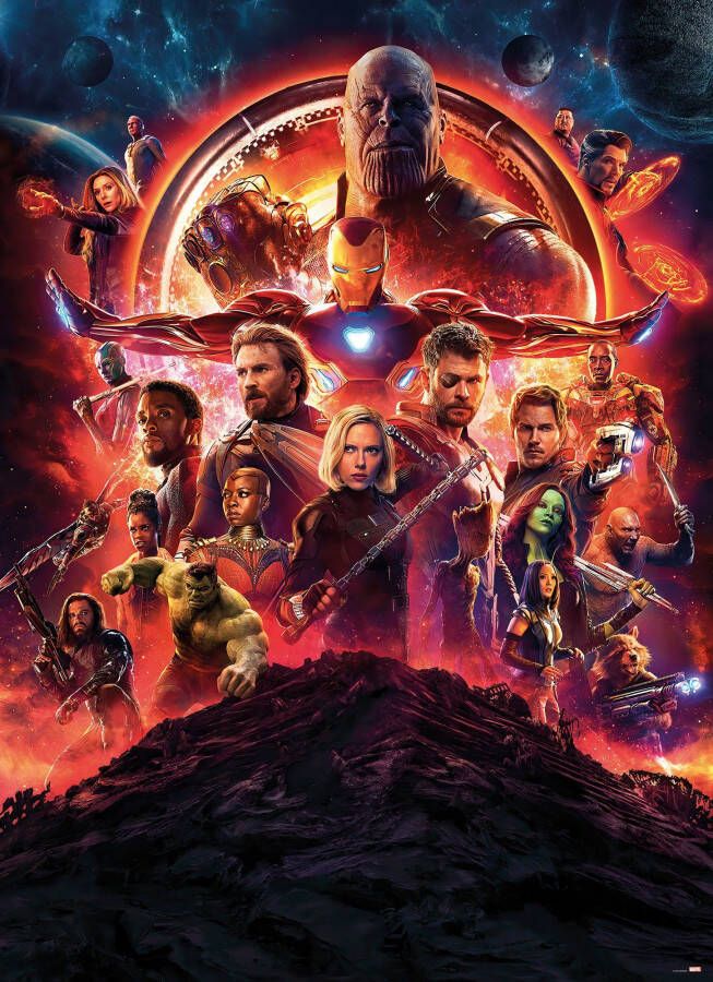 Komar Fotobehang Avengers Infinity War Movie Poster (1 stuk) - Foto 4