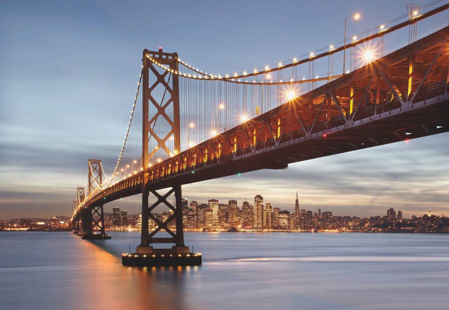 Komar Fotobehang Bay Bridge Afmeting 368 x 254 cm (set) - Foto 3