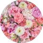 Komar Fotobehang Beautiful Blossoms 125 x 125 cm (breedte x hoogte) rond en zelfklevend (1 stuk) - Thumbnail 1