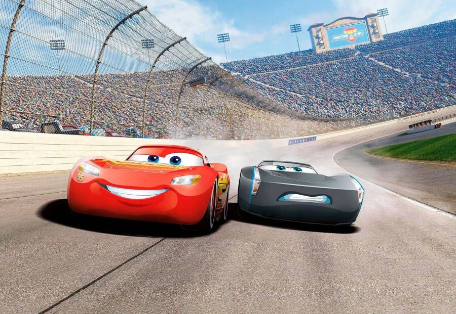 Komar Fotobehang Cars3 Curve Afmeting 368 x 254 cm (set) - Foto 4