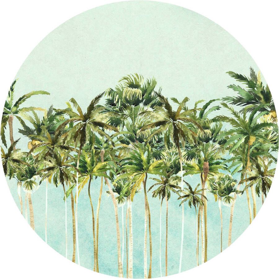 Komar Fotobehang Coconut Trees 125 x 125 cm (breedte x hoogte) rond en zelfklevend (1 stuk) - Foto 6