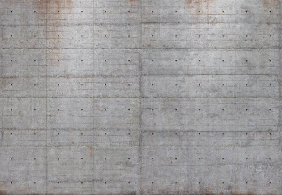 Komar Fotobehang Concrete blok 368x254 cm (breedte x hoogte) inclusief pasta (set) - Foto 3