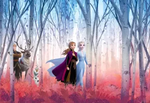 Komar Fotobehang Frozen Friends forever zeer lichtbestendig (set)