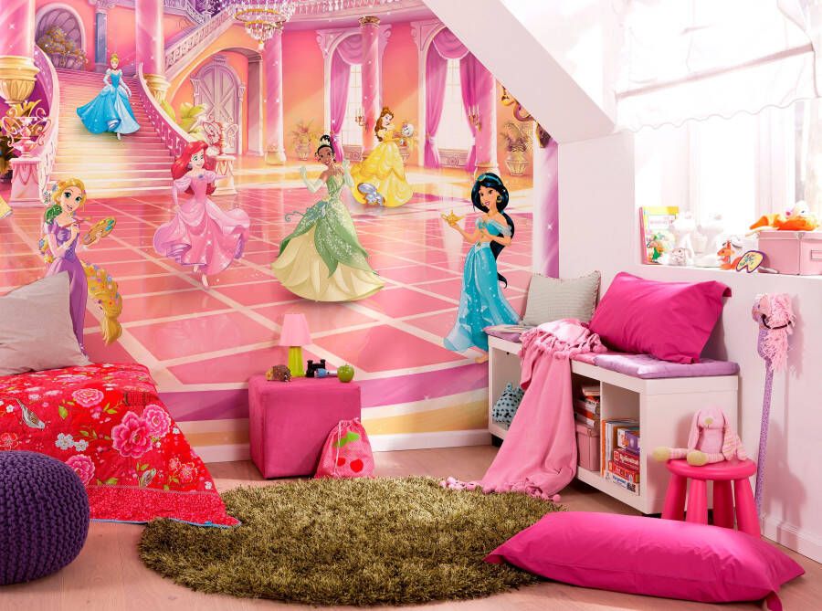Komar Fotobehang Princess Glitzerparty Afmeting 368 x 254 cm (set) - Foto 4