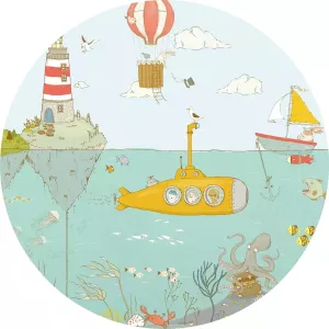 Komar Fotobehang Underwater 125 x 125 cm (set 1 stuk)