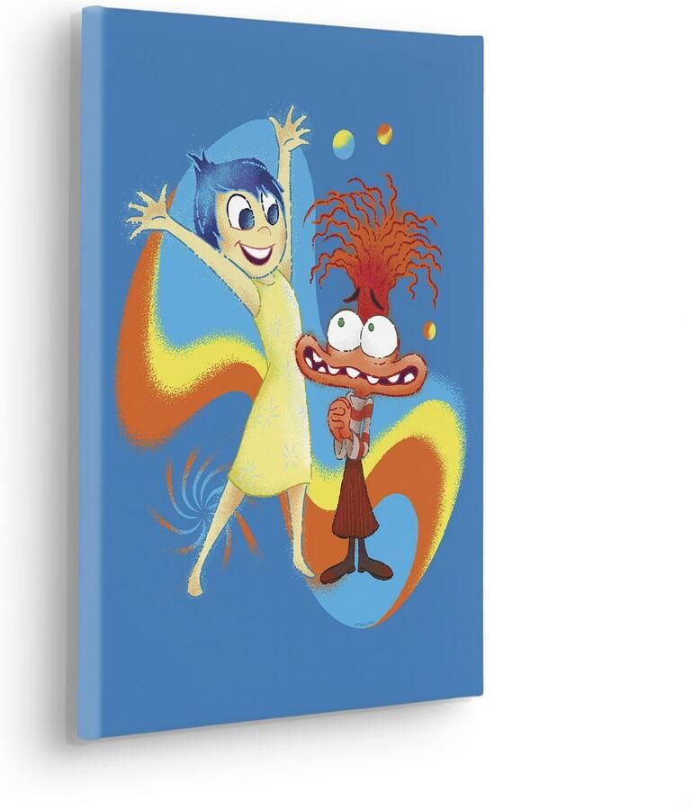 Komar Artprint op linnen Disney and Pixar Inside Out Think Positive 300 x 280 cm (breedte x hoogte) behang vlies woonkamer slaapkamer (1 stuk) - Foto 7