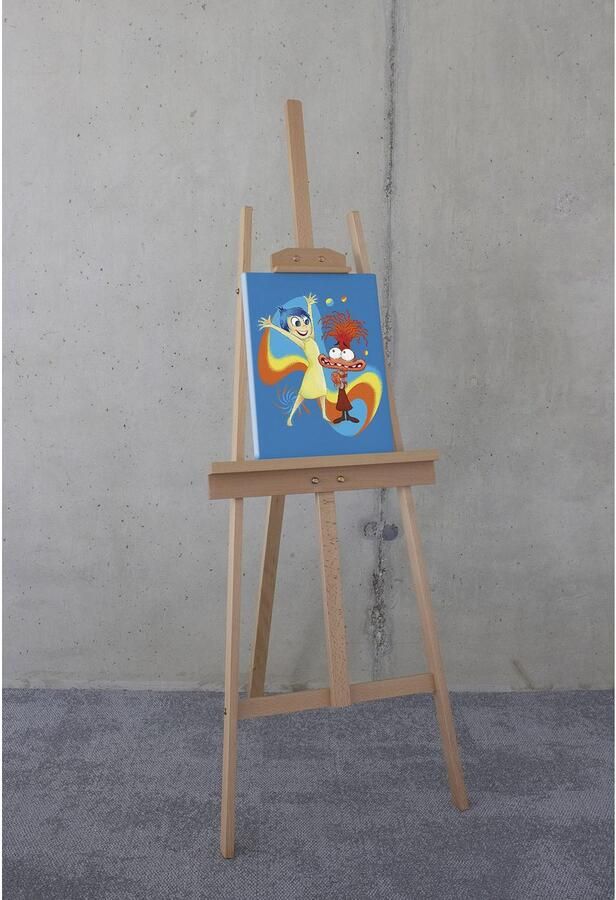 Komar Artprint op linnen Disney and Pixar Inside Out Think Positive 300 x 280 cm (breedte x hoogte) behang vlies woonkamer slaapkamer (1 stuk) - Foto 5