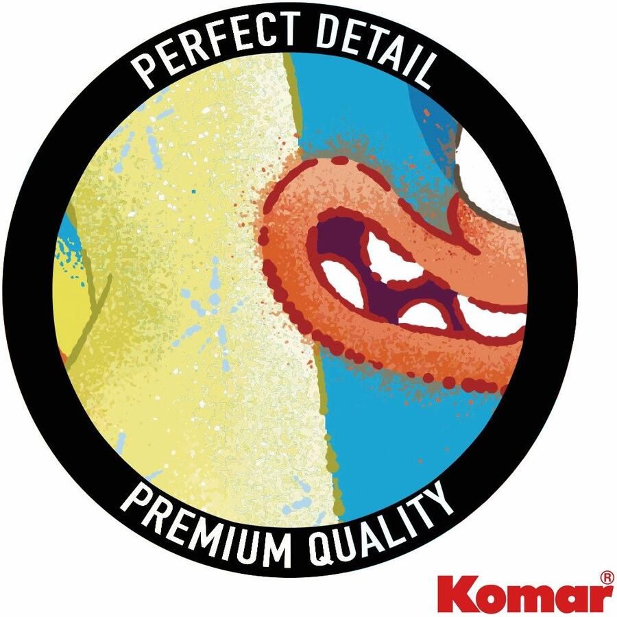 Komar Artprint op linnen Disney and Pixar Inside Out Think Positive 300 x 280 cm (breedte x hoogte) behang vlies woonkamer slaapkamer (1 stuk)