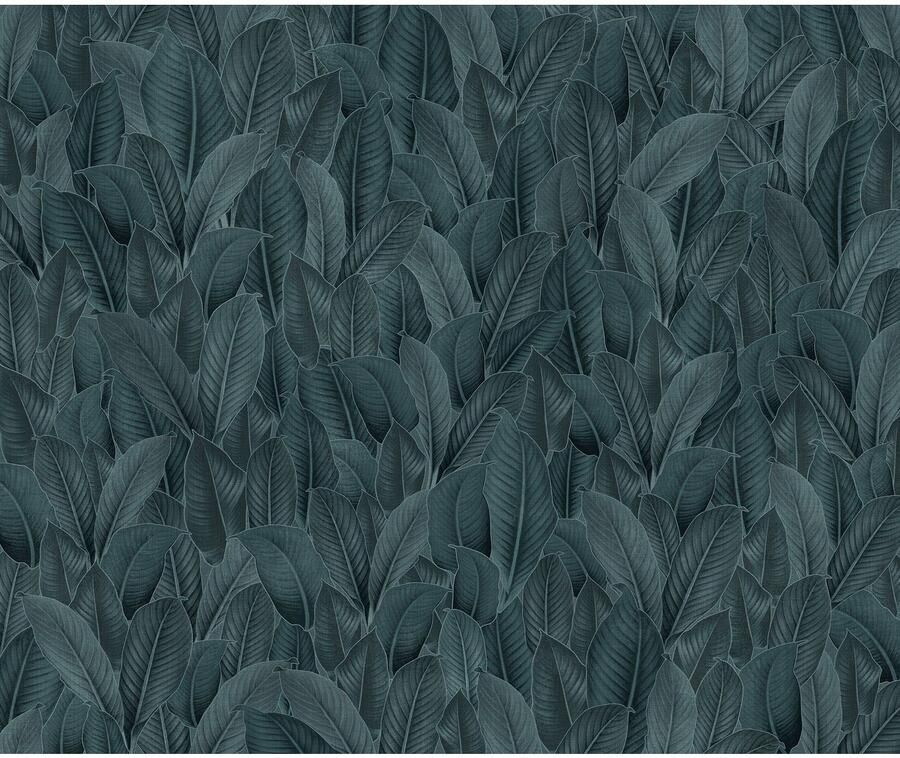 Komar Fotobehang Digitale print vlies Bain de Feuilles Afmeting 300 x 250 cm (1 stuk) - Foto 7