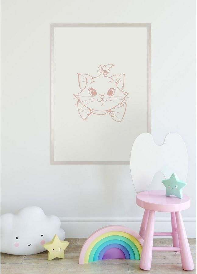 Komar Wanddecoratie Majestic Marie Wanddecoratie voor de kinderkamer zonder lijst (1 stuk) - Foto 4